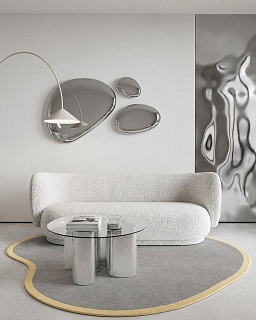 ����� �������� ����� Bekart FORMA Collection shape Grey Yellow